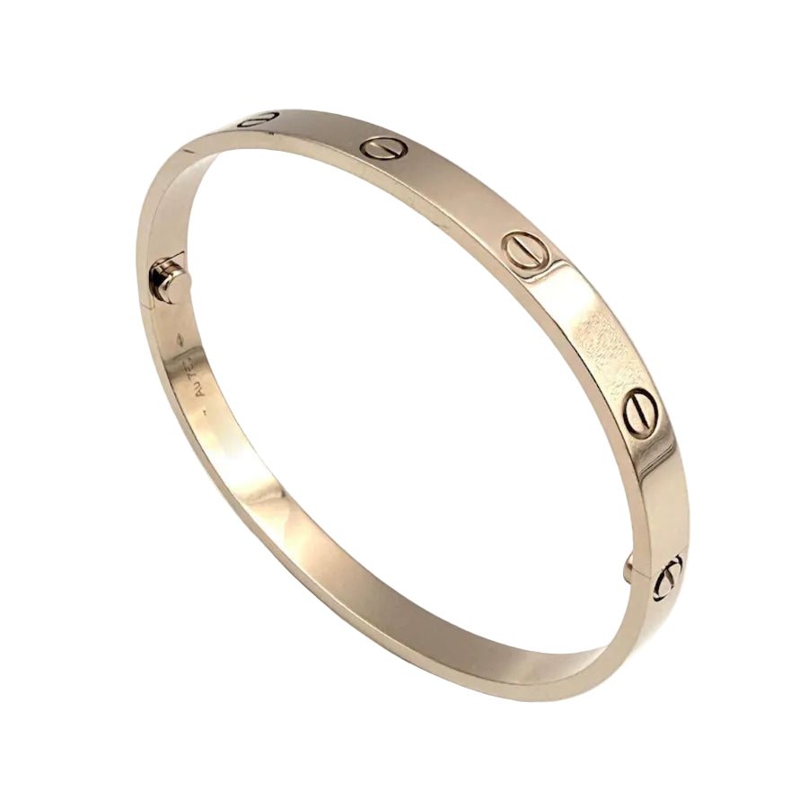 Bracelet Jonc CARTIER "Love" en or blanc - Castafiore