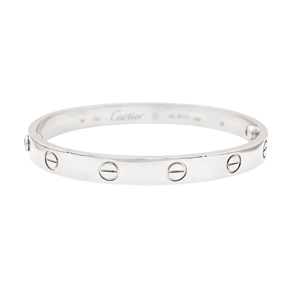 Bracelet Cartier, "Love white gold.