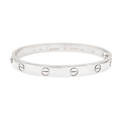 Bracelet Cartier, "Love white gold.