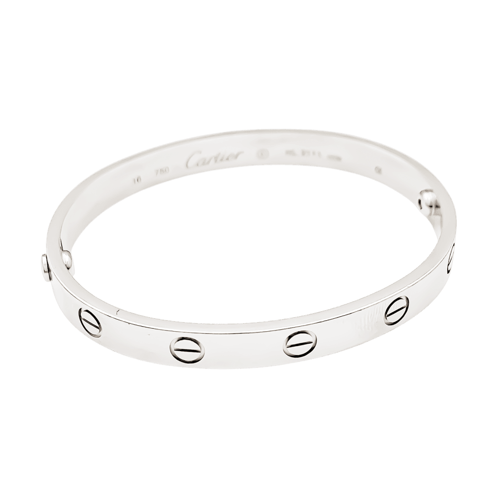 Bracelet Cartier, "Love white gold.