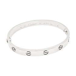 Bracelet Cartier, "Love white gold.