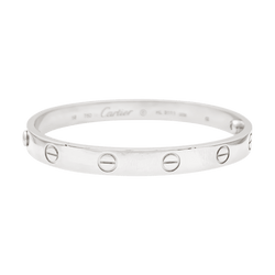 Bracelet Cartier, "Love white gold.
