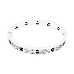 Bracelet Cartier, "Love", white gold and diamonds.