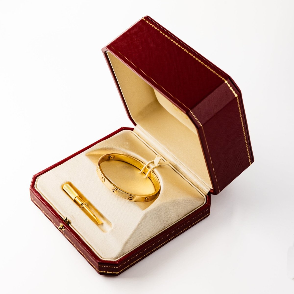 Bracelet Jonc CARTIER "Love" en or jaune - Castafiore