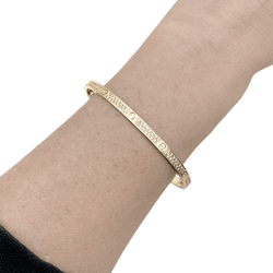 Bracelet CARTIER, "Love", yellow gold, diamonds.