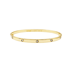 Bracelet CARTIER, "Love", yellow gold, diamonds.
