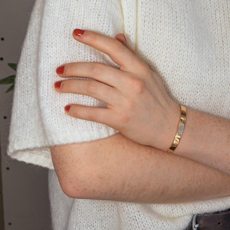 Bracelet Jonc CARTIER "Love" en or rose - Castafiore