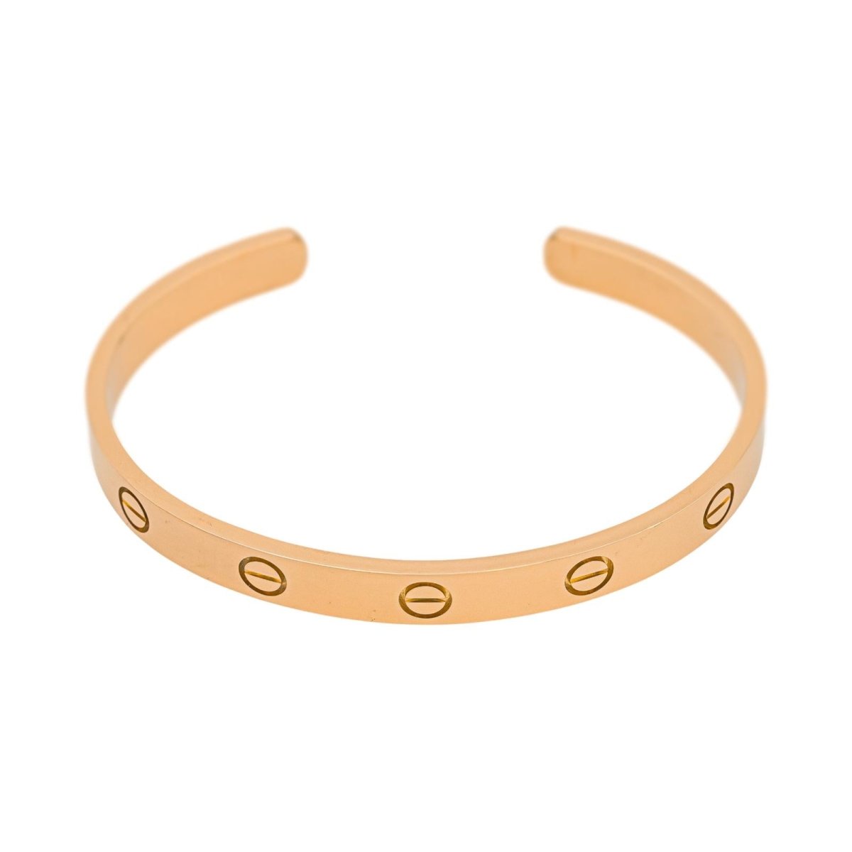 Bracelet Jonc CARTIER "Love" en or rose - Castafiore