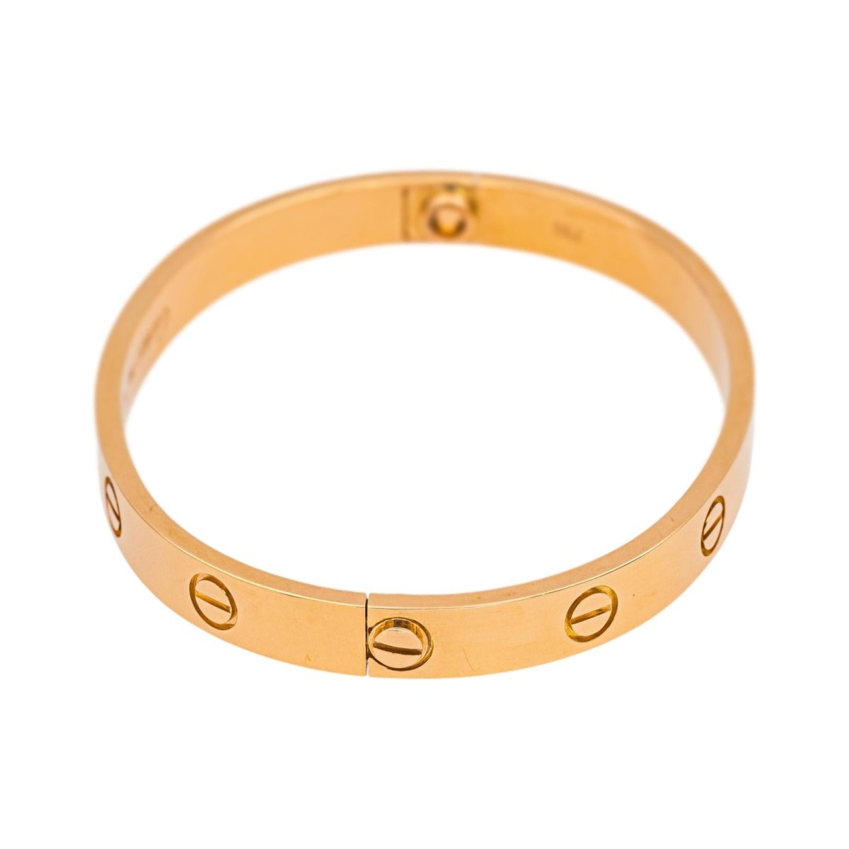 Bracelet Jonc CARTIER "Love" en or rose - Castafiore