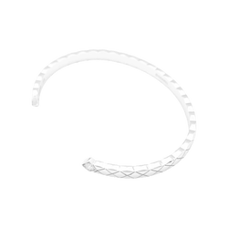 Bracelet Jonc CHANEL "Coco Crush" en or blanc et diamants - Castafiore