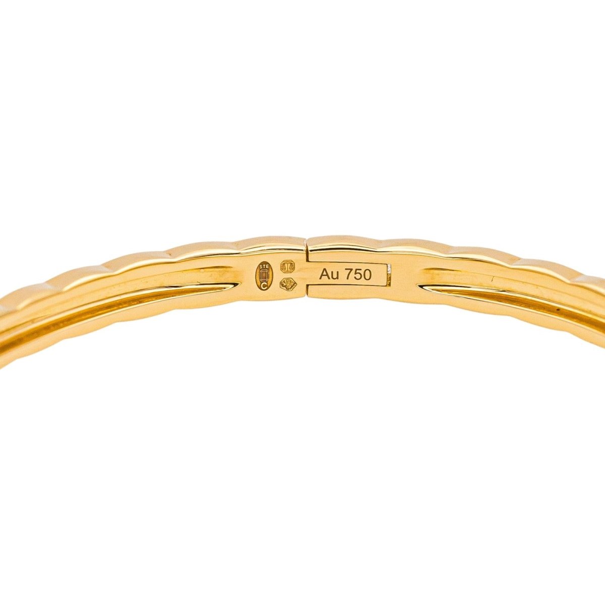 Bracelet Jonc CHANEL "Coco Crush" en or jaune - Castafiore