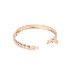 Bracelet Jonc CHANEL "Coco Crush" en or rose - Castafiore