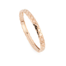 Bracelet Jonc CHANEL "Coco Crush" en or rose - Castafiore