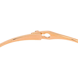 Bracelet Jonc DINH VAN "Serrure" en or rose et diamant - Castafiore