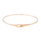 Bracelet Jonc DINH VAN "Serrure" en or rose et diamant - Castafiore