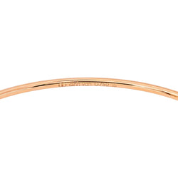 Bracelet Jonc DINH VAN "Serrure" en or rose et diamant - Castafiore