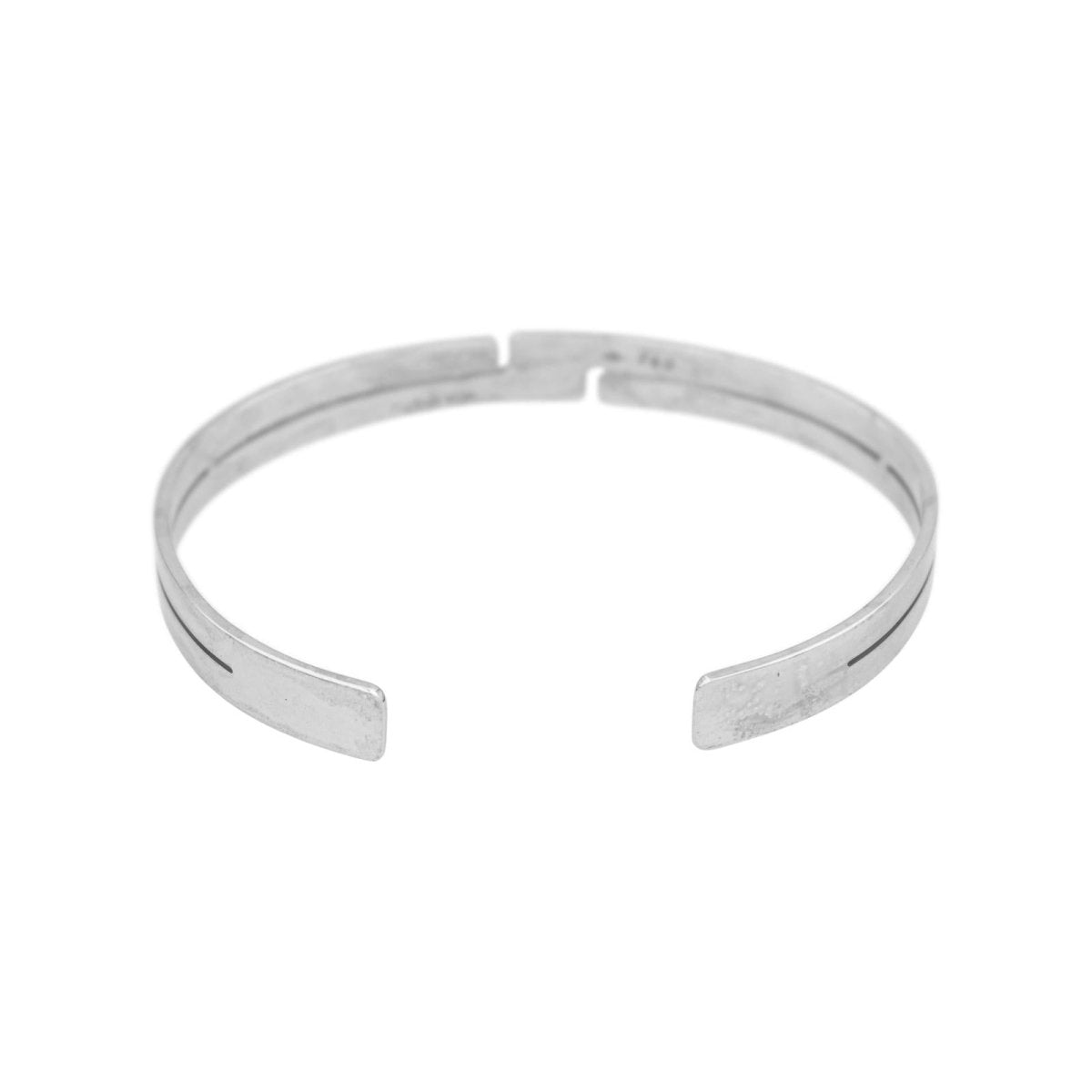 Bracelet Jonc DINH VAN "Seventies" en or blanc - Castafiore