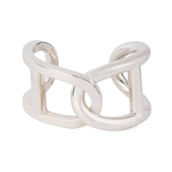 Bracelet jonc en argent de la maison Hermès - Castafiore