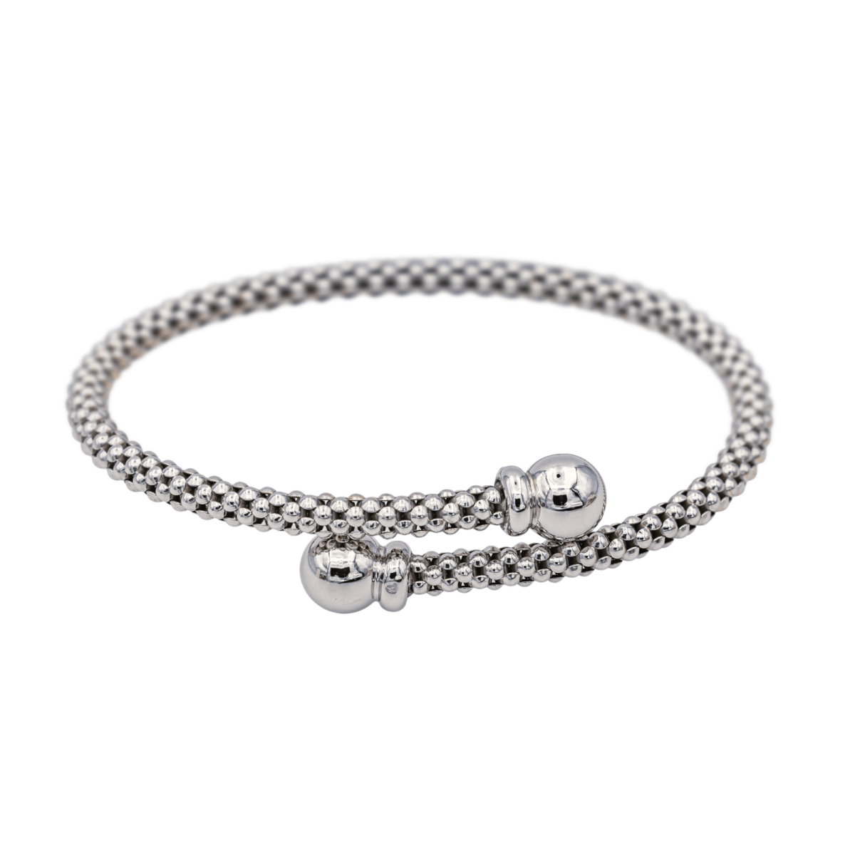 Bracelet Jonc en or blanc - Castafiore