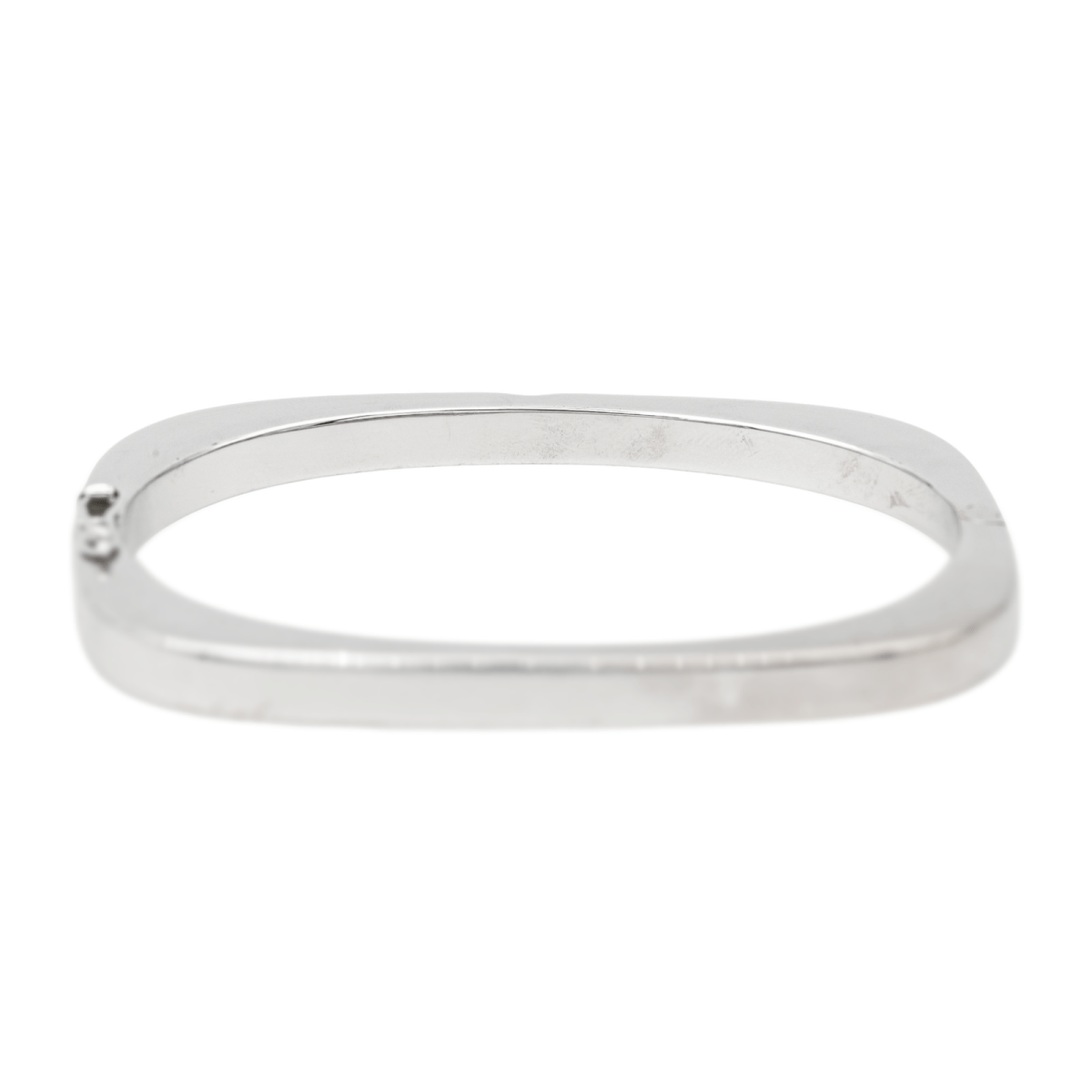 Bracelet Jonc en or blanc et diamant - Castafiore