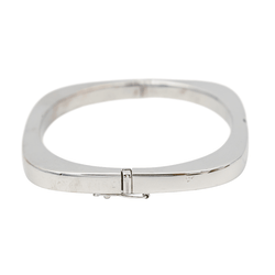 Bracelet Jonc en or blanc et diamant - Castafiore