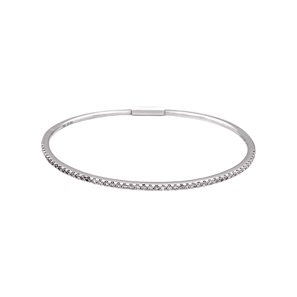 Bracelet rush white gold and diamonds.