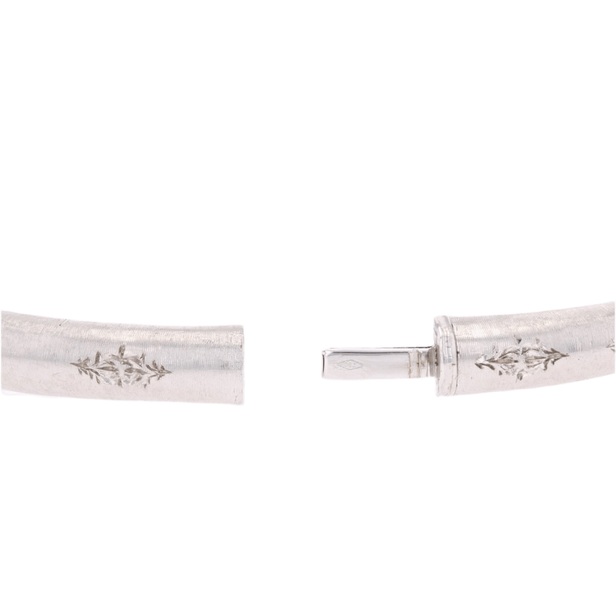 Bracelet Jonc en or blanc et diamants - Castafiore