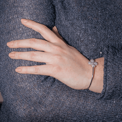 Bracelet Jonc en or blanc et diamants - Castafiore