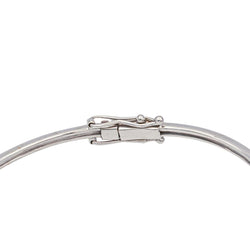 Bracelet Jonc en or blanc et diamants - Castafiore