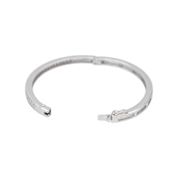 Bracelet Jonc en or blanc et diamants - Castafiore