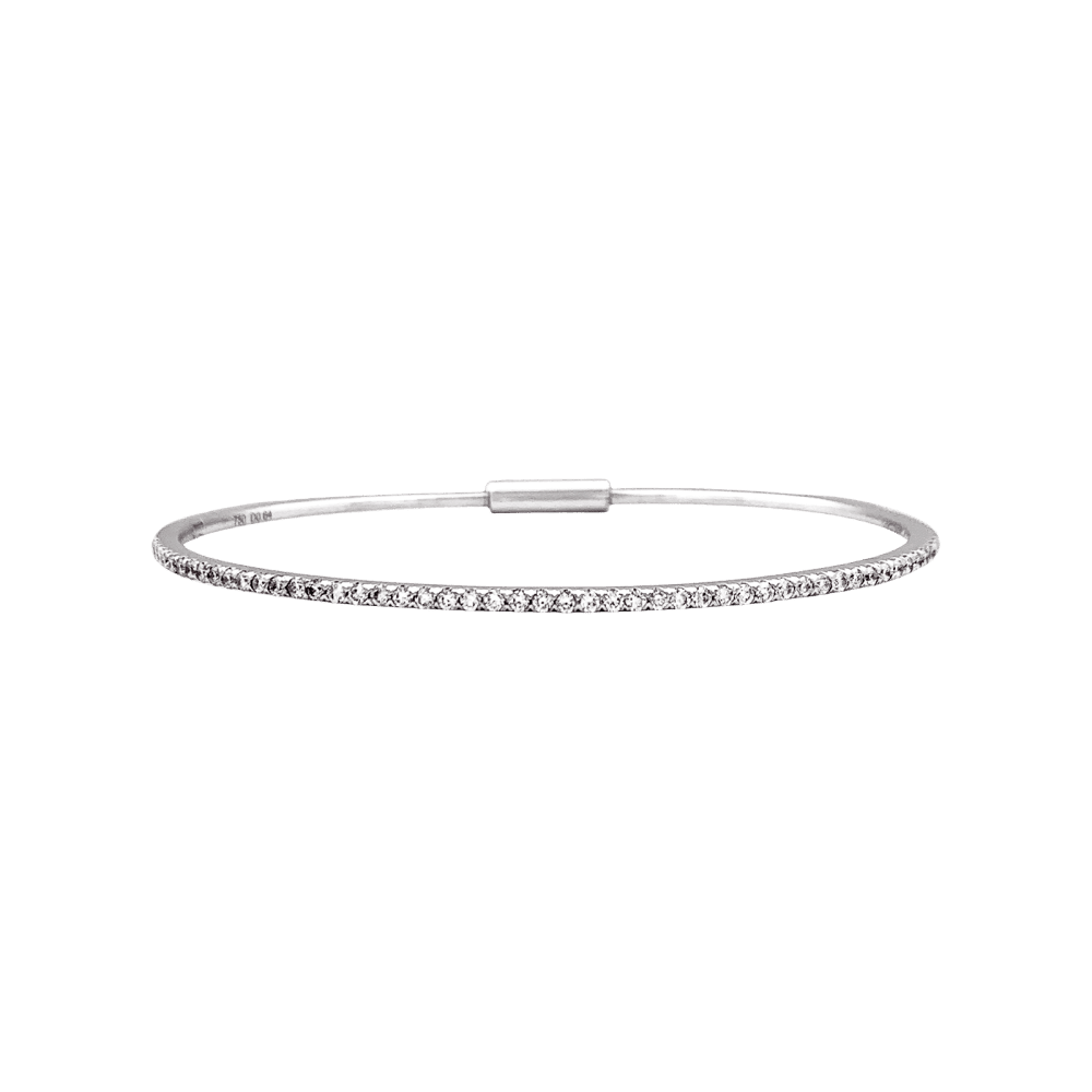 Bracelet rush white gold and diamonds.