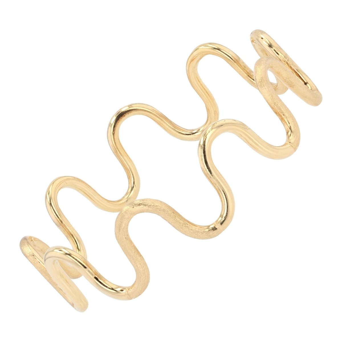 Bracelet jonc en or jaune - Castafiore