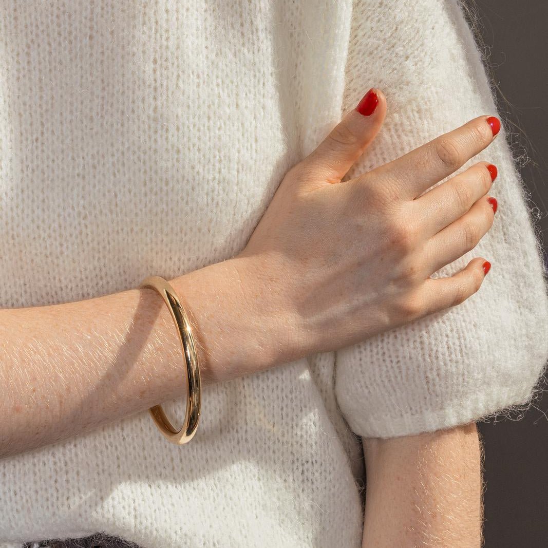 Bracelet Jonc en or jaune - Castafiore