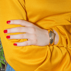 Bracelet Jonc en or jaune - Castafiore