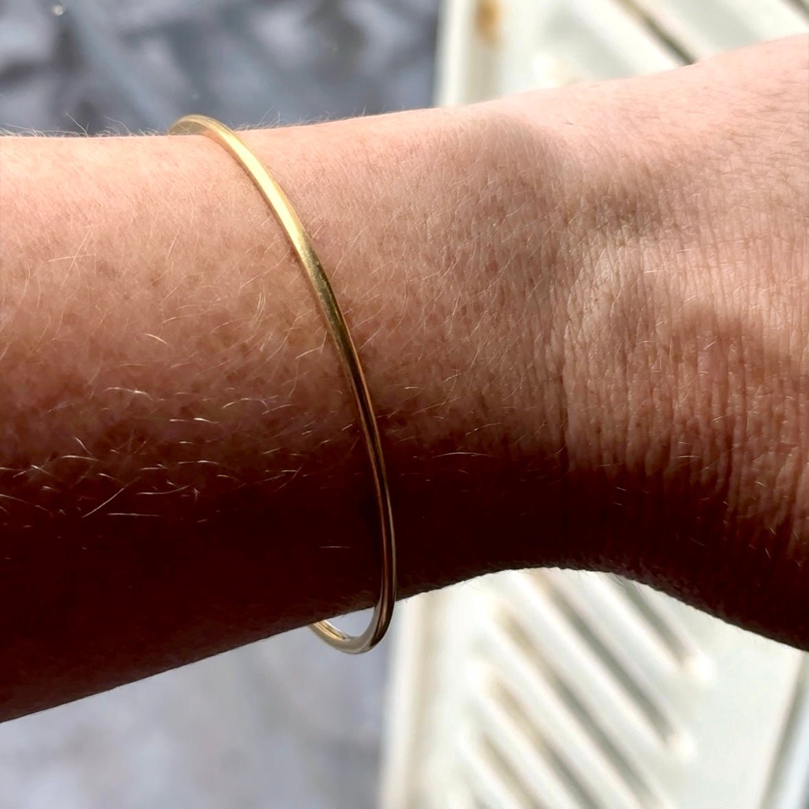 Bracelet Jonc en or jaune - Castafiore