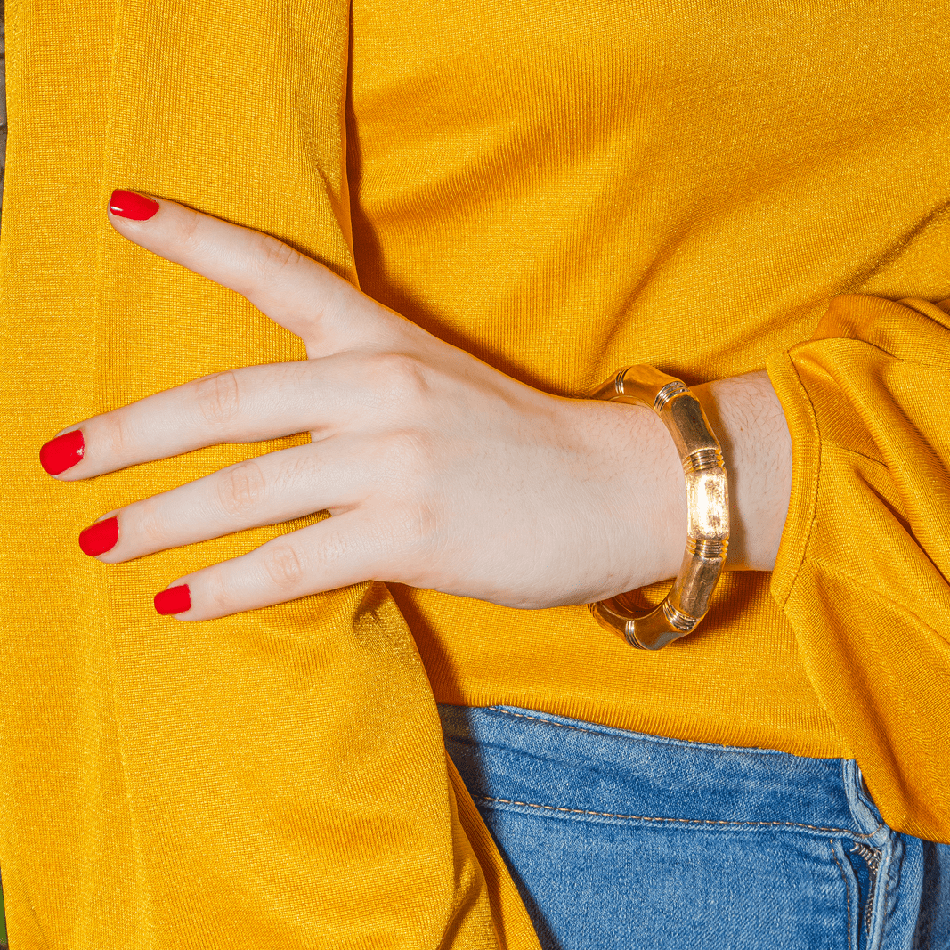 Bracelet Jonc en or jaune - Castafiore