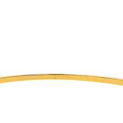 Bracelet Jonc en or jaune et diamant - Castafiore