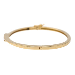 Bracelet Jonc en or jaune et diamant - Castafiore