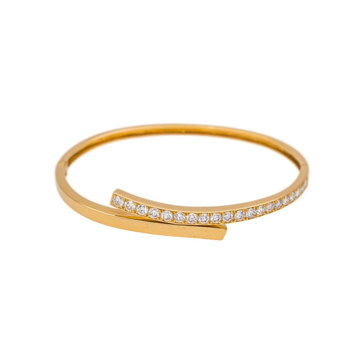 Ancien bracelet carré en mailles articulées avec strass - Le Grenier de Ancien bracelet carré en mailles articulées avec strass - Le Grenier de