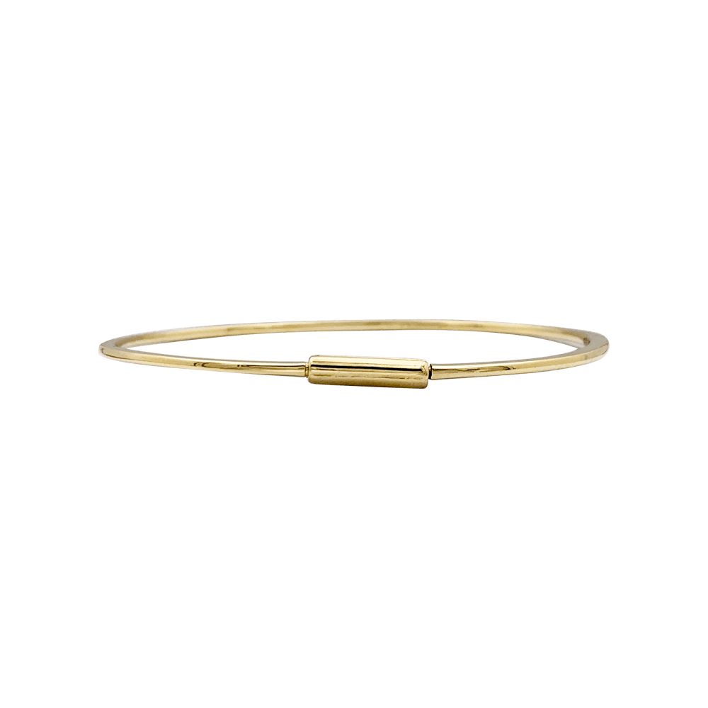Bracelet rush yellow gold and diamonds.