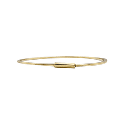 Bracelet rush yellow gold and diamonds.