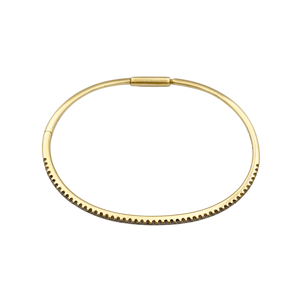 Bracelet rush yellow gold and diamonds.