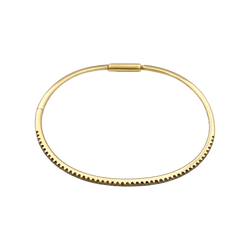 Bracelet rush yellow gold and diamonds.