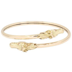 Bracelet Jonc en or jaune et topaze - Castafiore