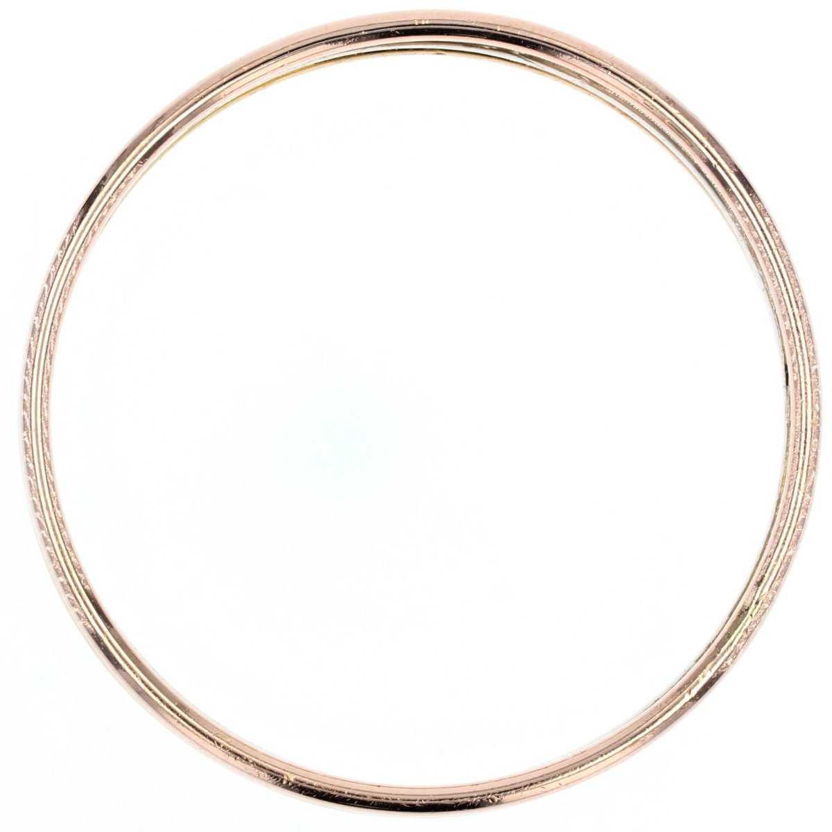 Bracelet Jonc en or jaune, or blanc et or rose - Castafiore