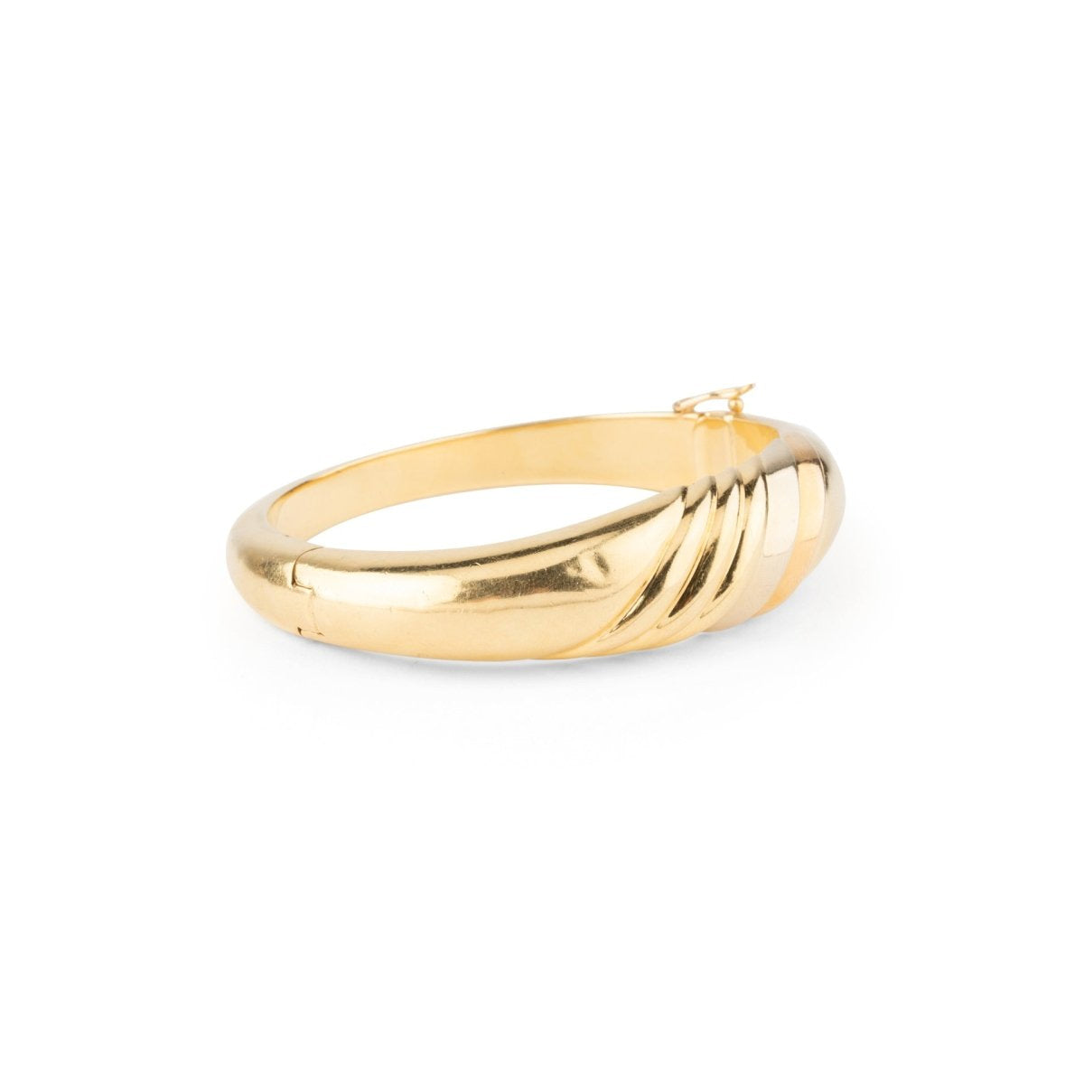 Bracelet Jonc en or jaune, or blanc et or rose - Castafiore