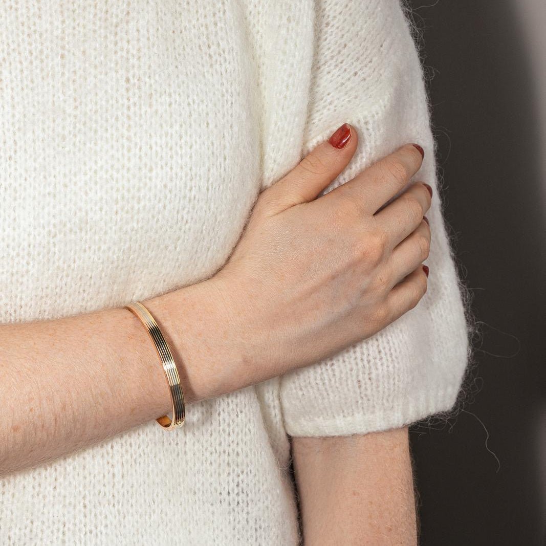 Bracelet Pink gold wedding band