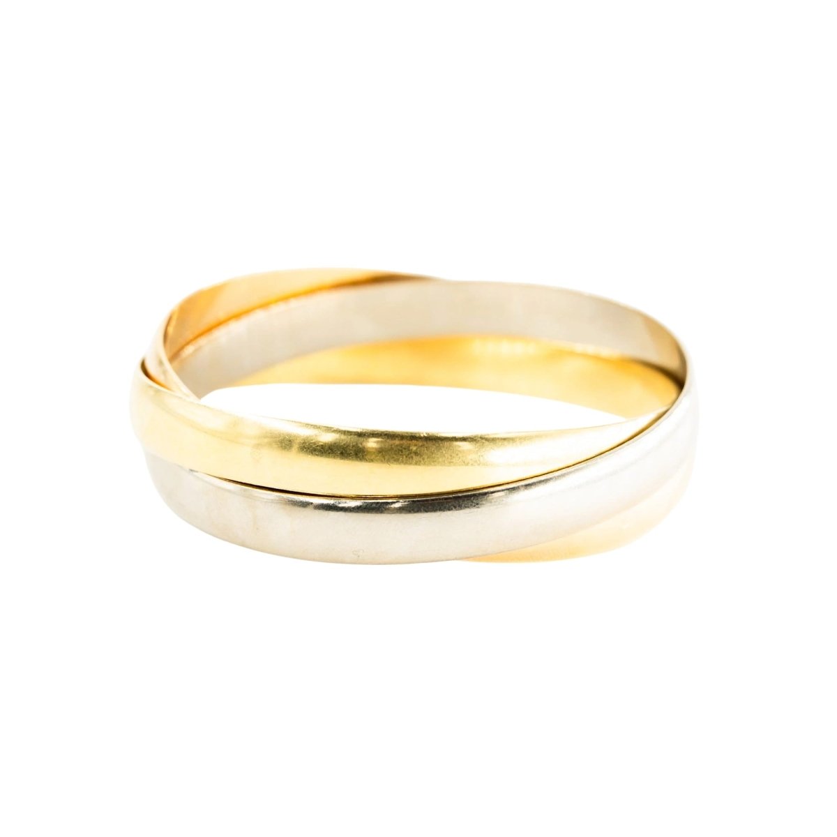 Bracelet Jonc en or jaune, or blanc et or rose - Castafiore