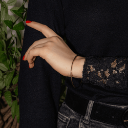 Bracelet Pink gold wedding band