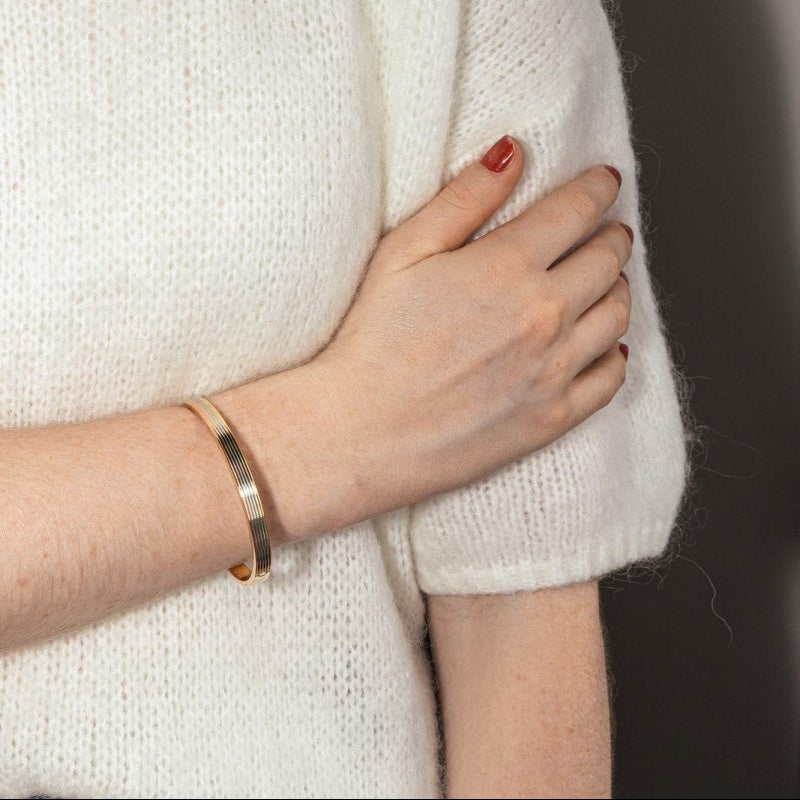 Bracelet Jonc en or rose - Castafiore